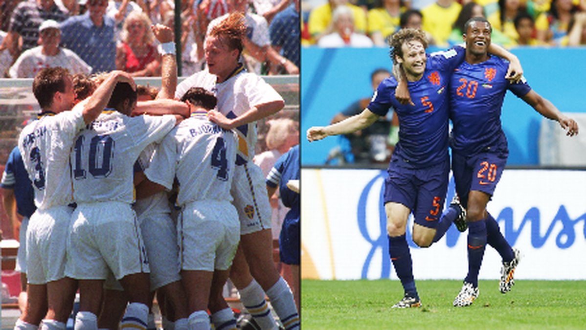 Sverige anno 1994 hade slagit Holland.